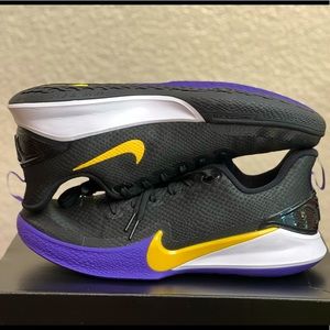 Nike KOBE Mamba Focus, size 11, Lakers black/purple/yellow NIB!